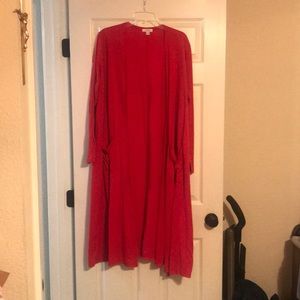 Lularoe true red Sarah!